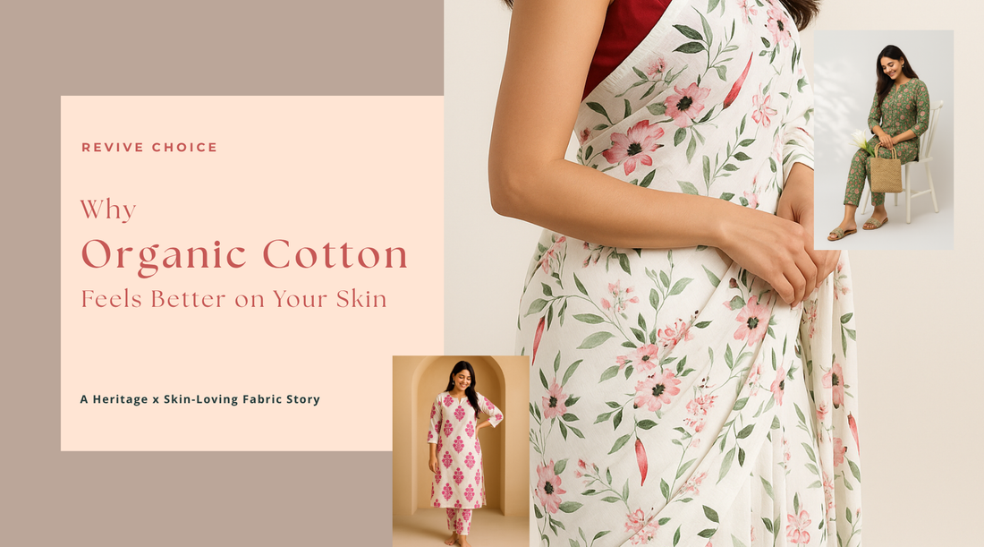 🌿 Why Organic Cotton Feels Better on Your Skin